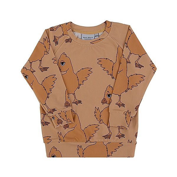 Dear Sophie Langarmshirt CHICKEN in gelb