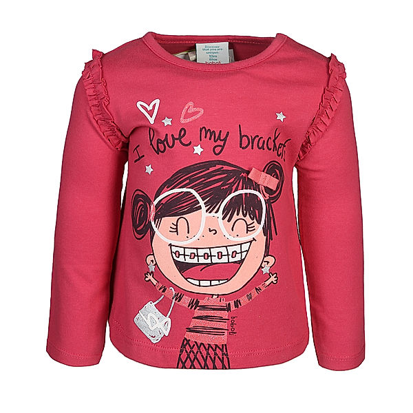 Boboli Langarmshirt CRAZY in kirsche