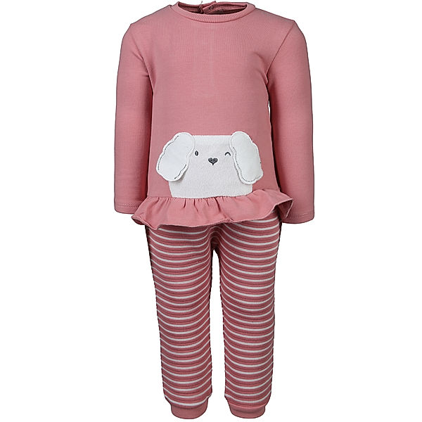 Mayoral Langarmshirt CUTIE 2-teilig in rosa