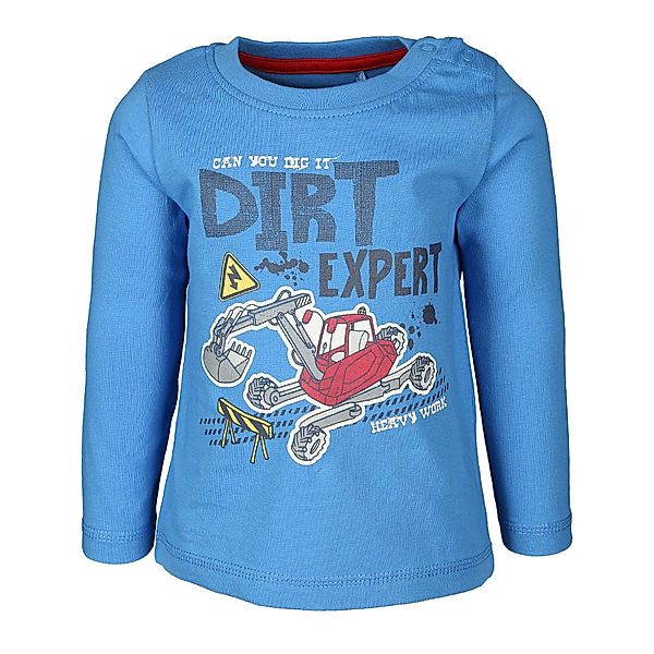 BLUE SEVEN Langarmshirt DIRT EXPERT in blau