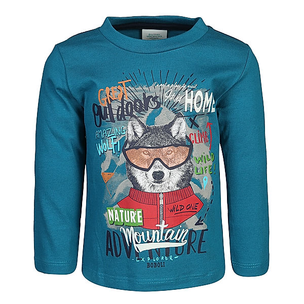 Boboli Langarmshirt EL LOBO in canard