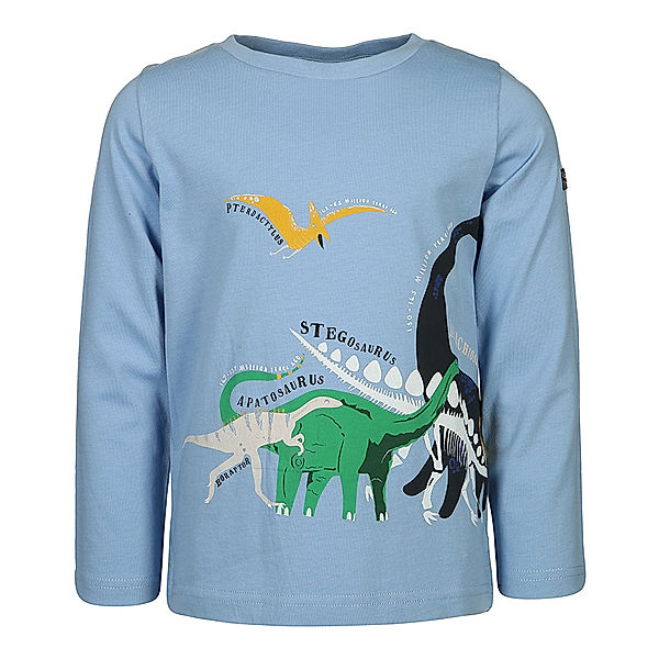 Tom Joule® Langarmshirt FINLAY – DINOS in hellblau