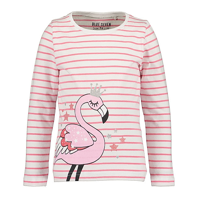 kaufen Langarmshirt gestreift in azalee FLAMINGO