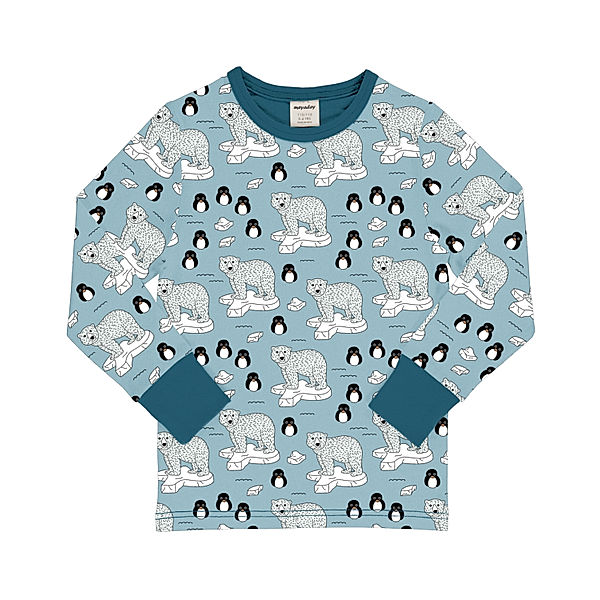 Meyadey Langarmshirt FLOATING BEAR in bunt