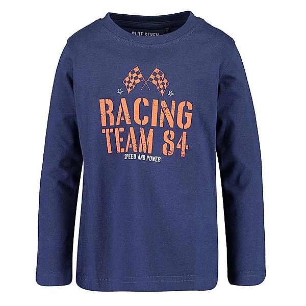 BLUE SEVEN Langarmshirt HIGH SPEED – RACING TEAM in dunkelblau