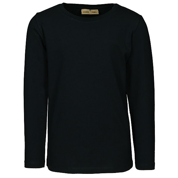 NORDIC LABEL Langarmshirt JESPER in navy