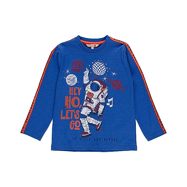 Boboli Langarmshirt LET‘S GO in ultramarine