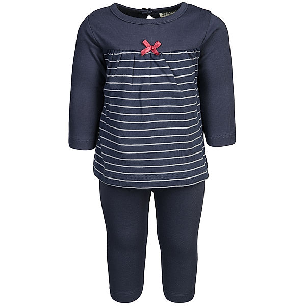 Jacky Langarmshirt LITTLE BOW mit Hose in blau