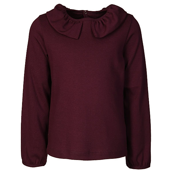 Petit Bateau Langarmshirt LOULOUTE in weinrot