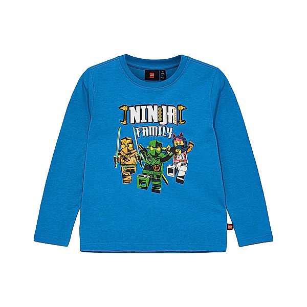 LEGO® Wear Langarmshirt LWTANO 203 in middle blue