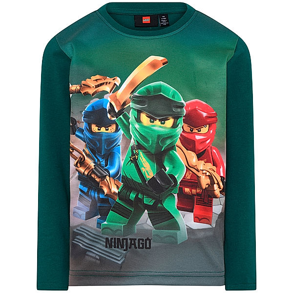 LEGO® Wear Langarmshirt LWTAYLOR 713 in dark green