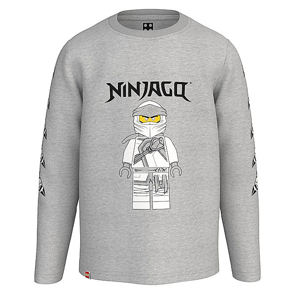 LEGO® Wear Langarmshirt M12010586 in grey melange