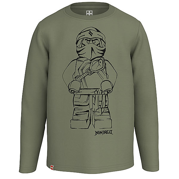 LEGO® Wear Langarmshirt M12010658 in light olive green