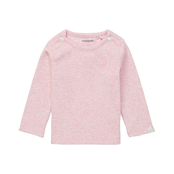 noppies Langarmshirt NATAL in light rose melange