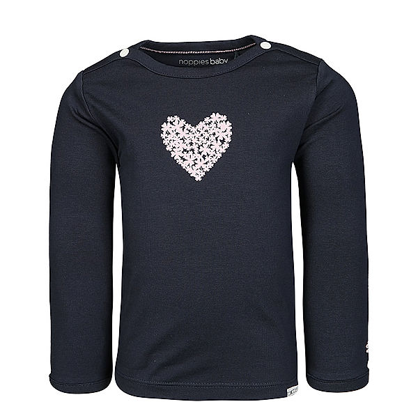 noppies Langarmshirt NATICK – HEART in navy