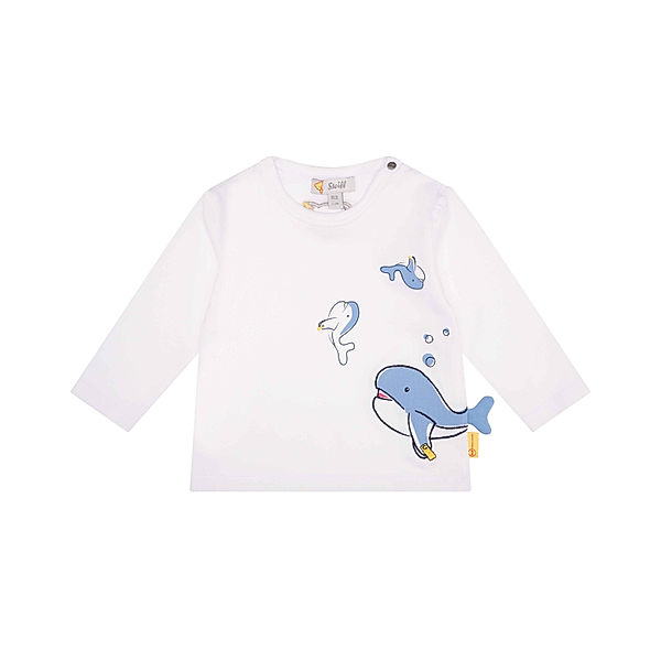 Steiff Langarmshirt NELIO in bright white