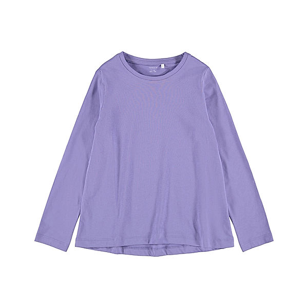 name it Langarmshirt NKFNIA in aster purple