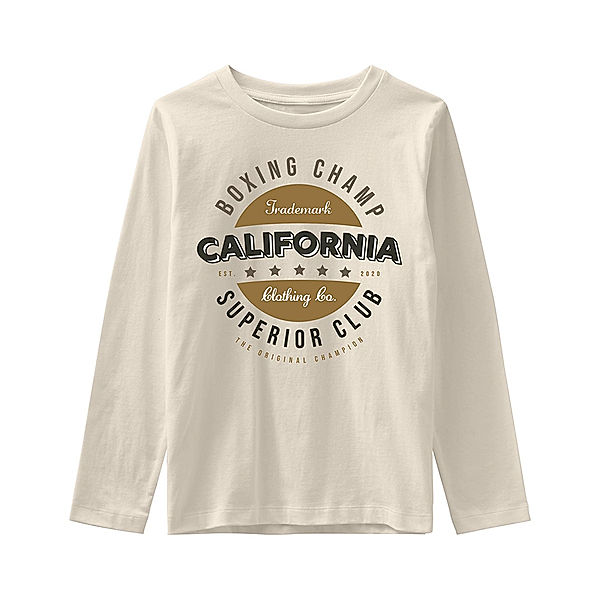 name it Langarmshirt NKMVAGNO – CALIFORNIA in whitecap gray