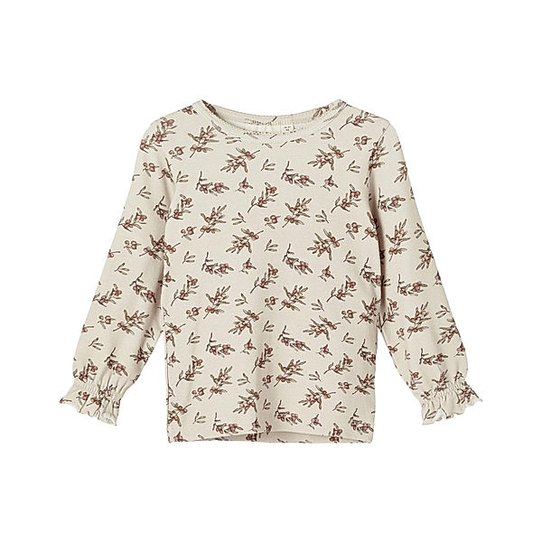 Lil' Atelier Langarmshirt NMFGAYA AOP in peyote