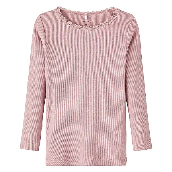 name it Langarmshirt NMFKAB in deauville mauve