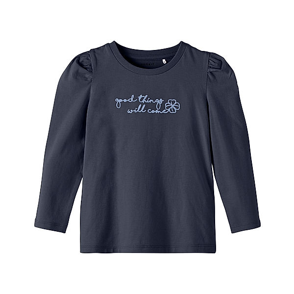 name it Langarmshirt NMFNEMBA in dark sapphire