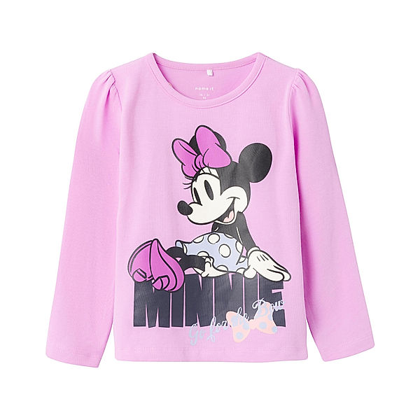 name it Langarmshirt NMFNEMIRI MINNIE in violet tulle