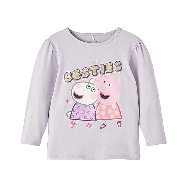 name it Langarmshirt NMFNORA PEPPAPIG in orchid petal