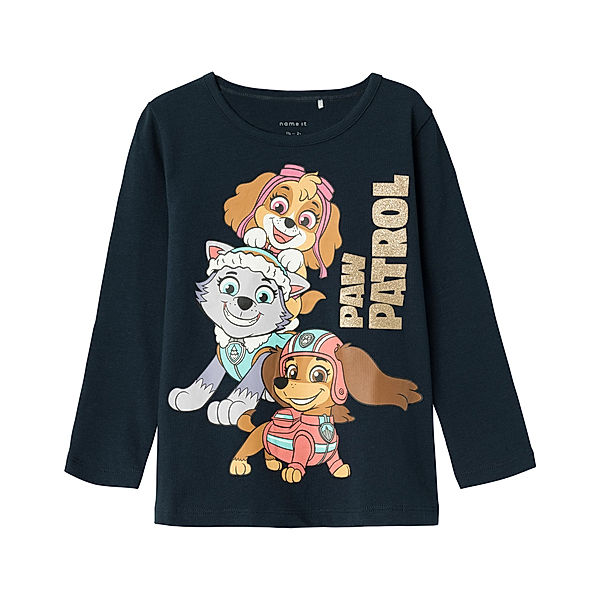 name it Langarmshirt NMFNUBINA PAW PATROL in dark sapphire