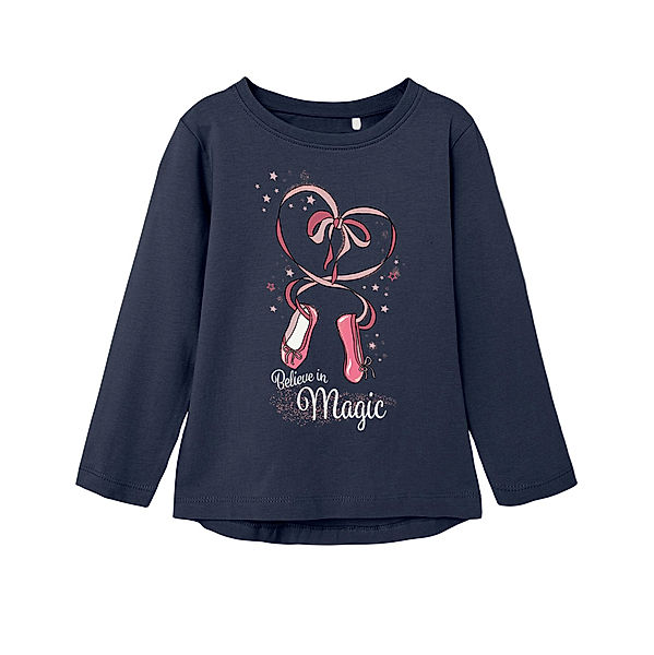 name it Langarmshirt NMFVIX MAGIC in dark sapphire