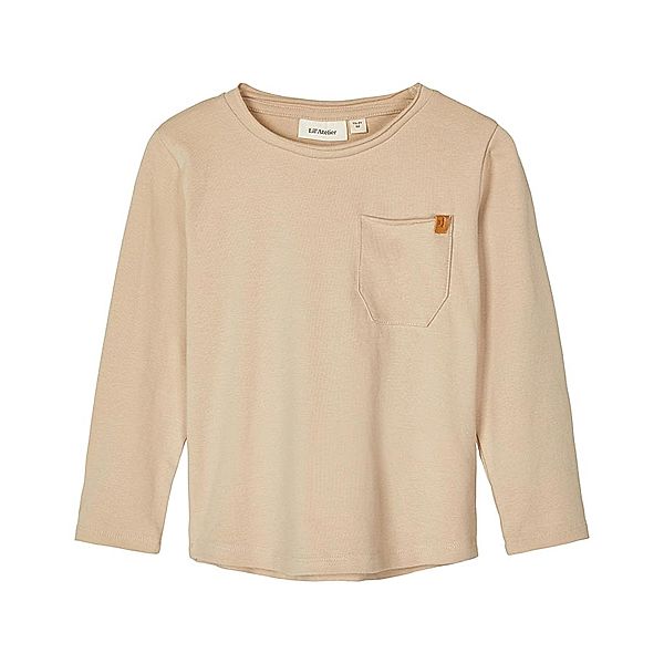 Lil' Atelier Langarmshirt NMMINGO in beige