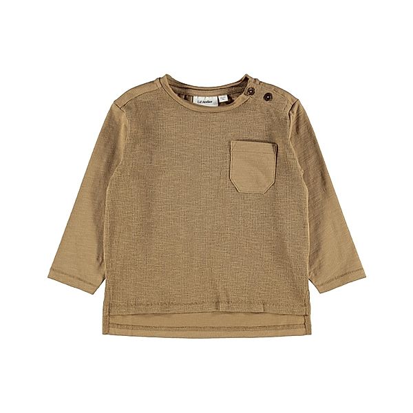 Lil' Atelier Langarmshirt NMMIVAR in Ermine