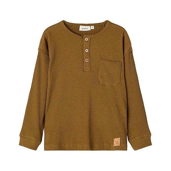 Lil' Atelier Langarmshirt NMMRAJO in golden brown