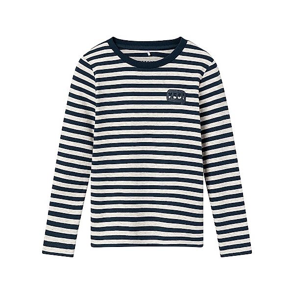 name it Langarmshirt NMMVILLY STRIPES YES in dark sapphire