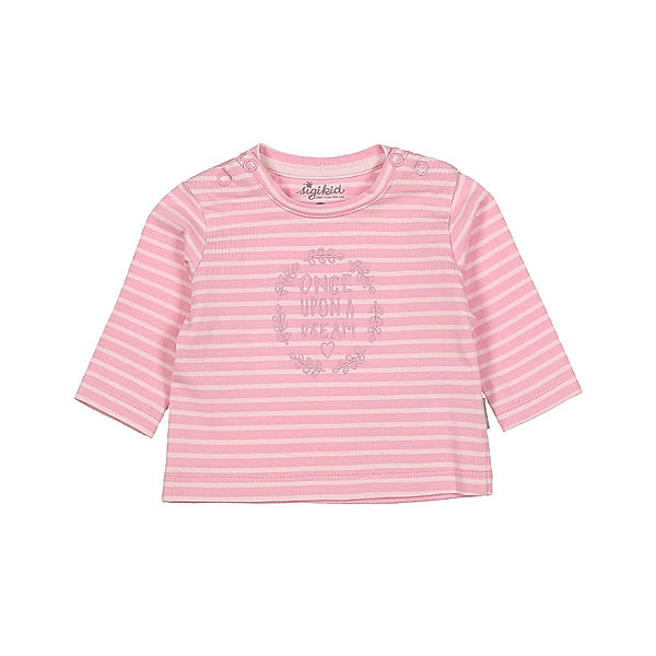 Sigikid Langarmshirt ONCE UPON A DREAM gestreift in rosa
