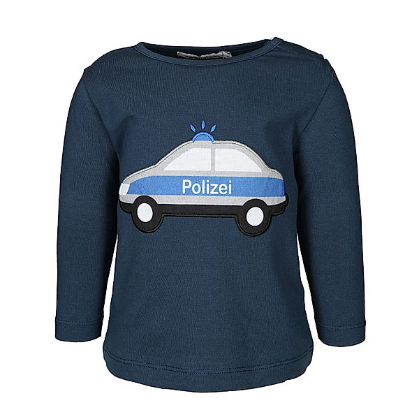 zoolaboo Langarmshirt POLIZEI TATÜ-TATA in dunkelblau