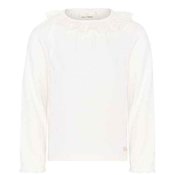 EN FANT Langarmshirt PRISTINE in offwhite