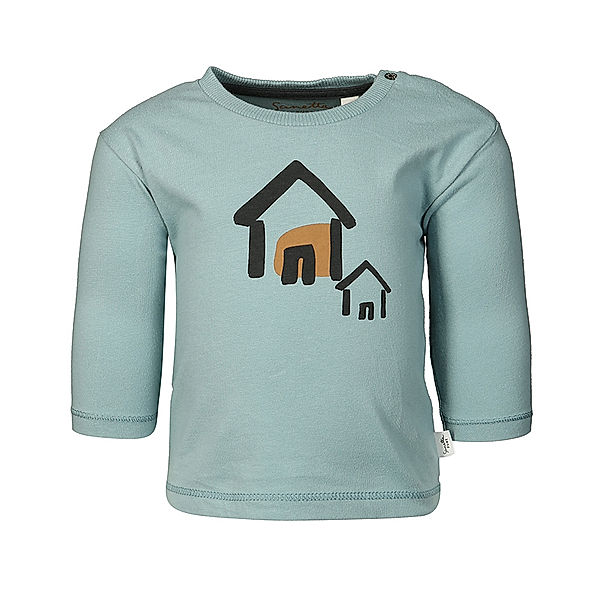 Sanetta Pure Langarmshirt PURE – HOUSE in blue ice