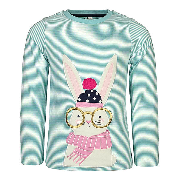 Tom Joule® Langarmshirt RABBIT STRIPE gestreift in mint