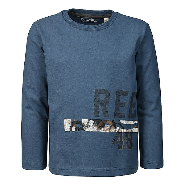 Sanetta Langarmshirt REBEL 48 in dunkelblau