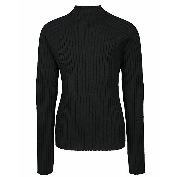 Mayoral Langarmshirt RIB mit Stehkragen in schwarz