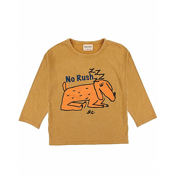 Bobo Choses Langarmshirt SLEEPY DOG in curry