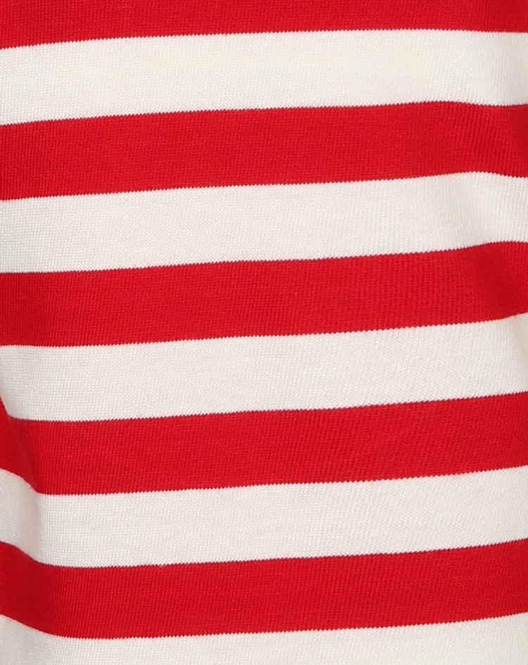 Langarmshirt SMILEY gestreift in rot weiß kaufen