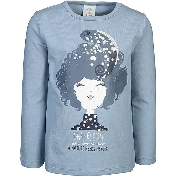 Boboli Langarmshirt SPARKLE in ice