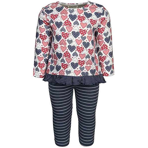 Jacky Langarmshirt SWEETHEART mit Hose in blau