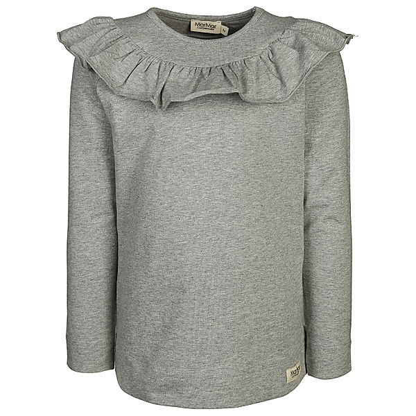 MarMar Copenhagen Langarmshirt TESSIE in grey melange