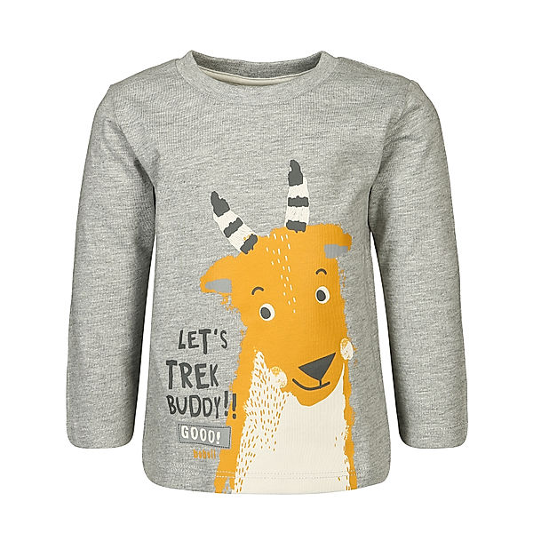 Boboli Langarmshirt TREK BUDDY in grau