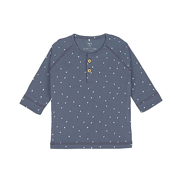 LÄSSIG Langarmshirt TRIANGLE in blau