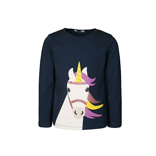 zoolaboo Langarmshirt UNICORN in dunkelblau