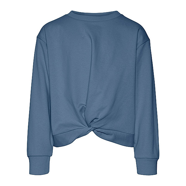 VERO MODA GIRL Langarmshirt VMOCTAVIA LS KNOT in coronet blue