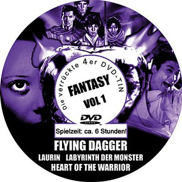 Lange Filmnacht (Fantasy), 4 DVDs